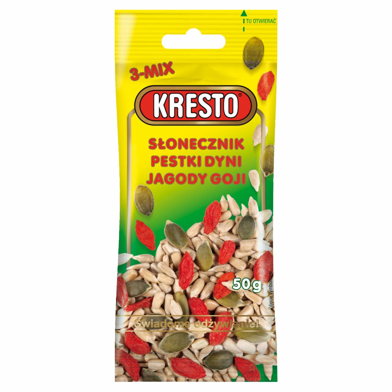 Zdjęcia - KRESTO Słonecznik pestki dyni jagody goi 50 g