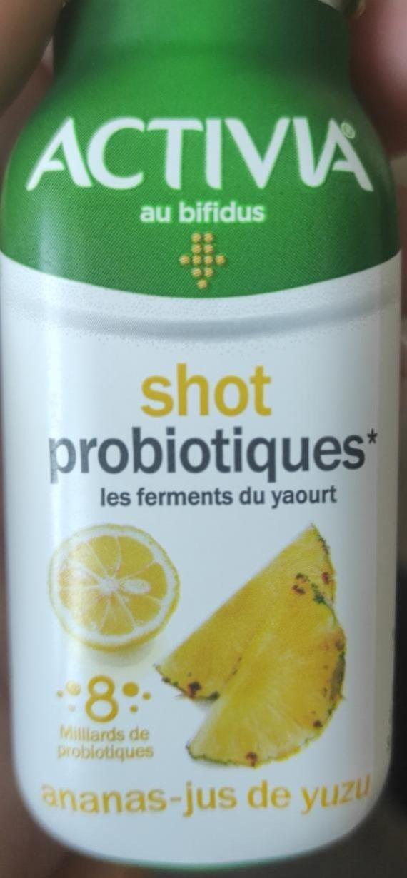 Zdjęcia - Activia Shot Jogurt ananas-yuzu 80 g