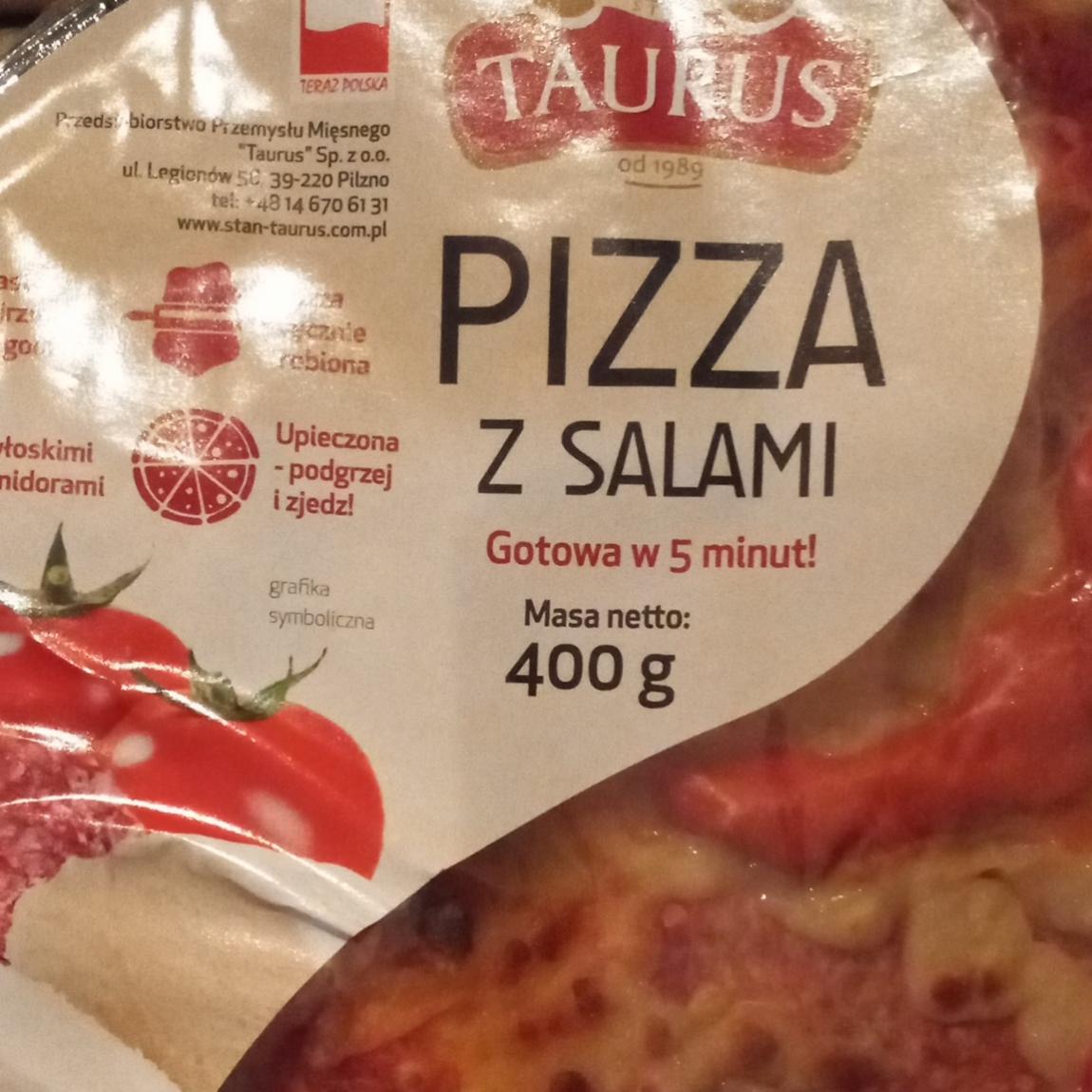 Zdjęcia - pizza z salami Taurus