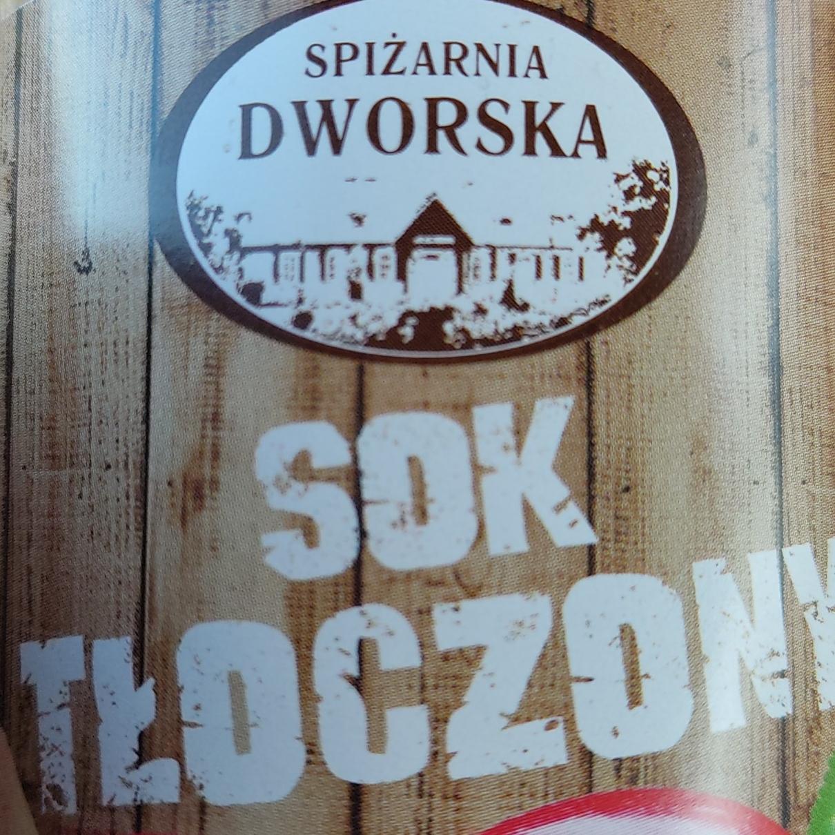 Zdjęcia - sok tłoczony jabłko i gruszka Spiżarnia Dworska