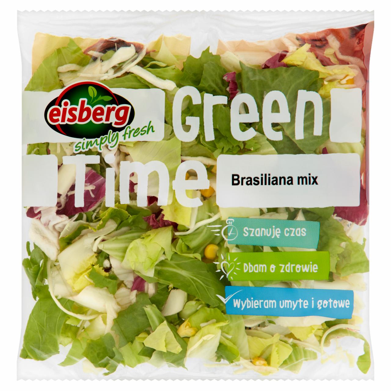 Zdjęcia - Eisberg Green Time Brasiliana mix Mieszanka świeżych krojonych warzyw 200 g