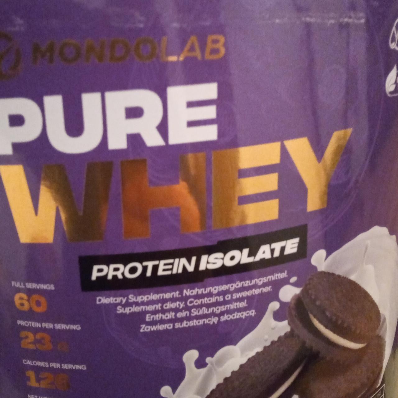 Zdjęcia - Pure whey protein isolate ciasteczkowy Mondolab