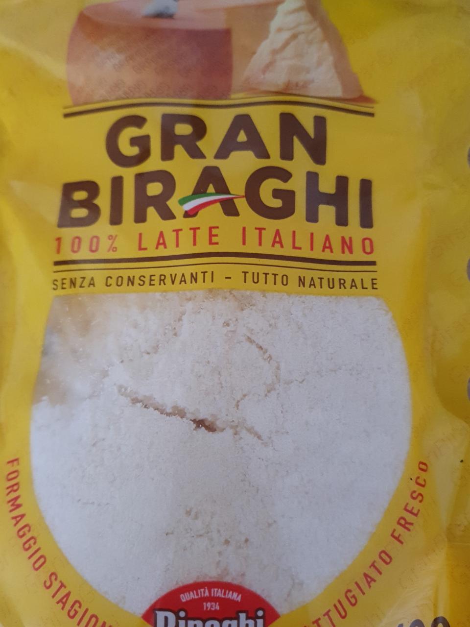 Zdjęcia - Biraghi Ser świeżo tarty Gran Biraghi 100 g