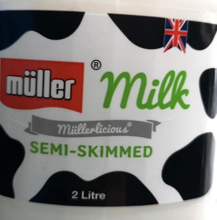 Zdjęcia - Milk semi-skimmed Müller