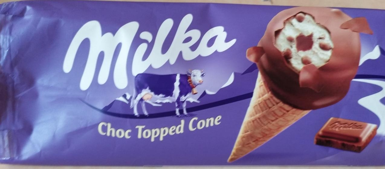 Zdjęcia - Milka Choc Topped Cone