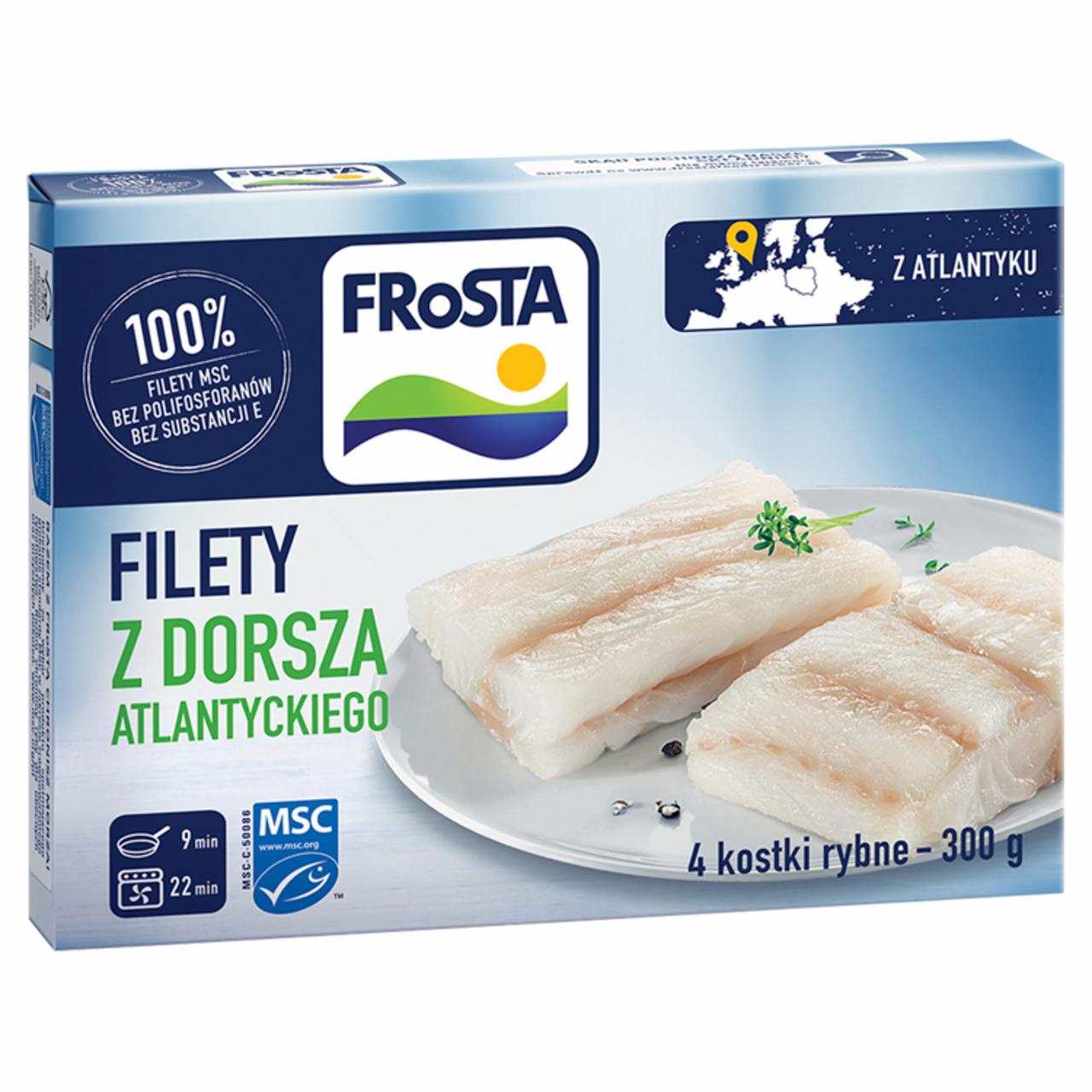 Zdjęcia - FRoSTA Filety z dorsza atlantyckiego 300 g (4 sztuki)