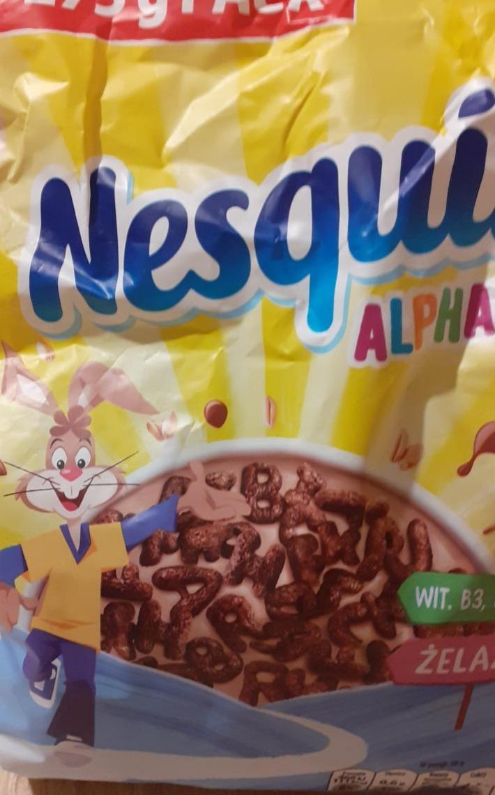 Zdjęcia - Płatki śniadaniowe Nesquik Alphabet Nestle