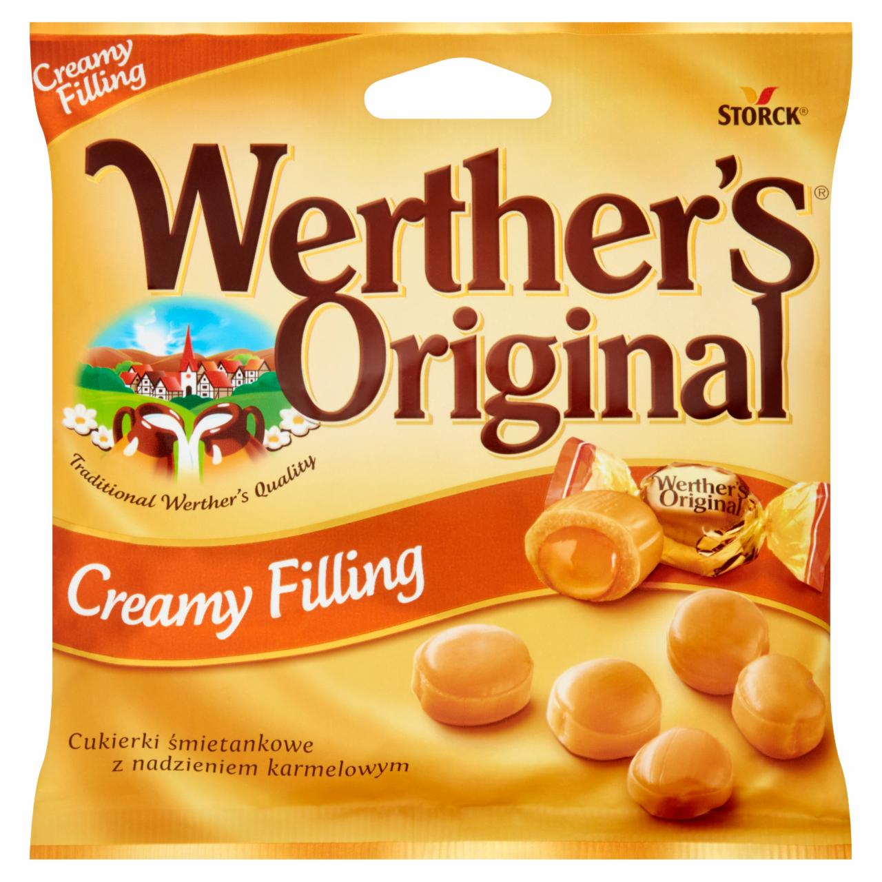 Zdjęcia - Werther's Original Cukierki śmietankowe z nadzieniem karmelowym 80 g