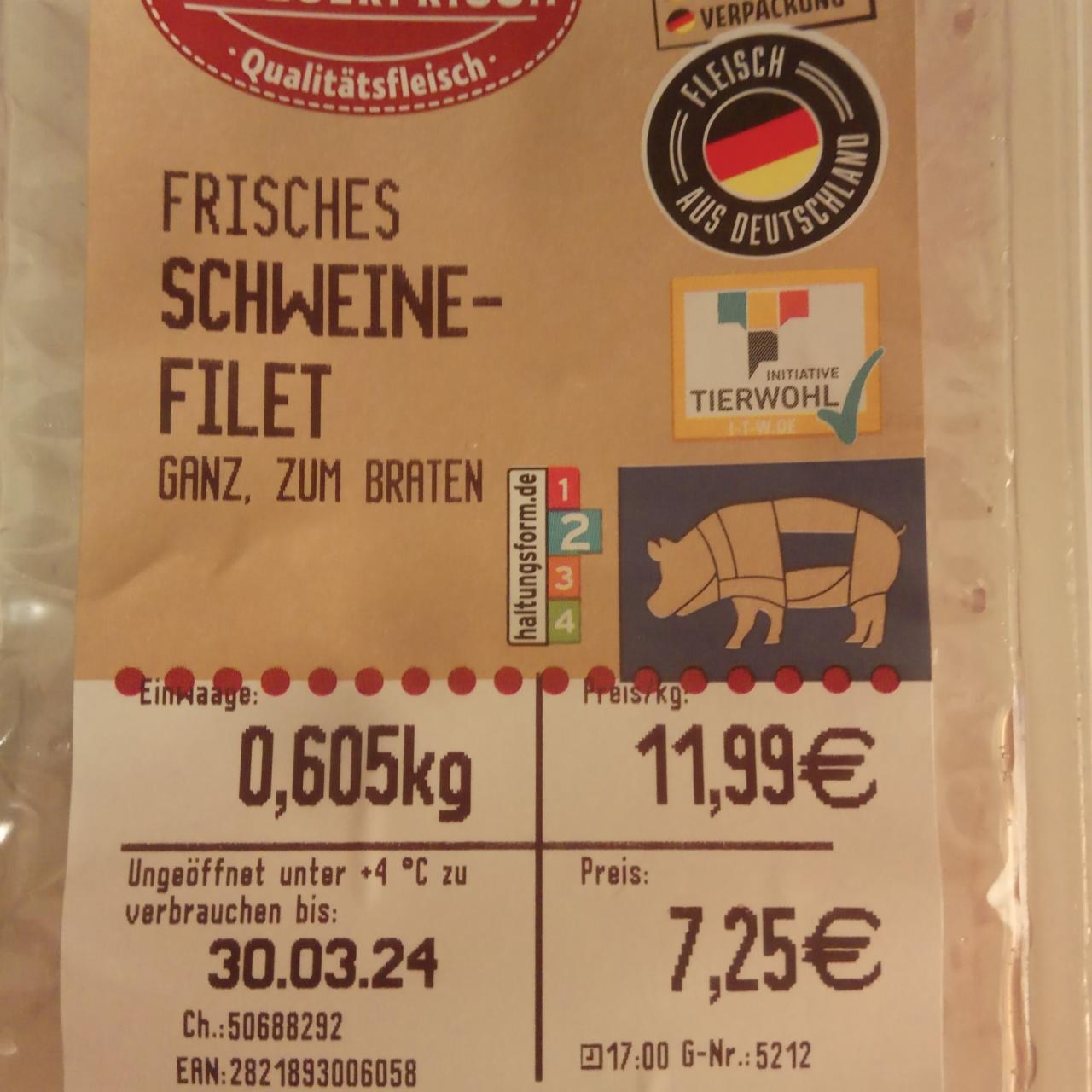 Zdjęcia - Frisches Schweine Filet