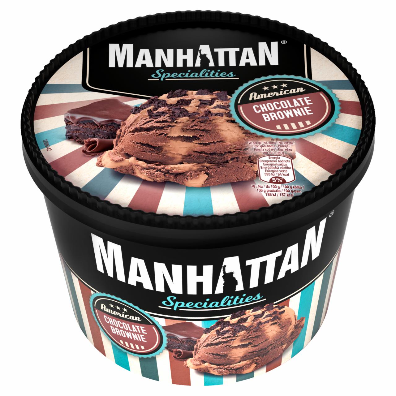 Zdjęcia - Manhattan Specialities Lody czekoladowe i lody o smaku ciasteczkowym 1400 ml