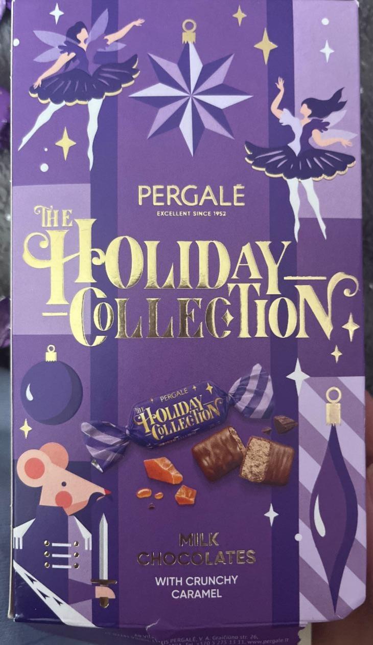 Zdjęcia - The Holiday Collection Milk Chocolates with crunchy caramel Pergale