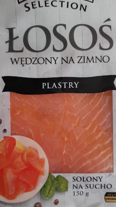 Zdjęcia - Łosoś wędzony na zimno dymem z drewna bukowo olchowego plastry