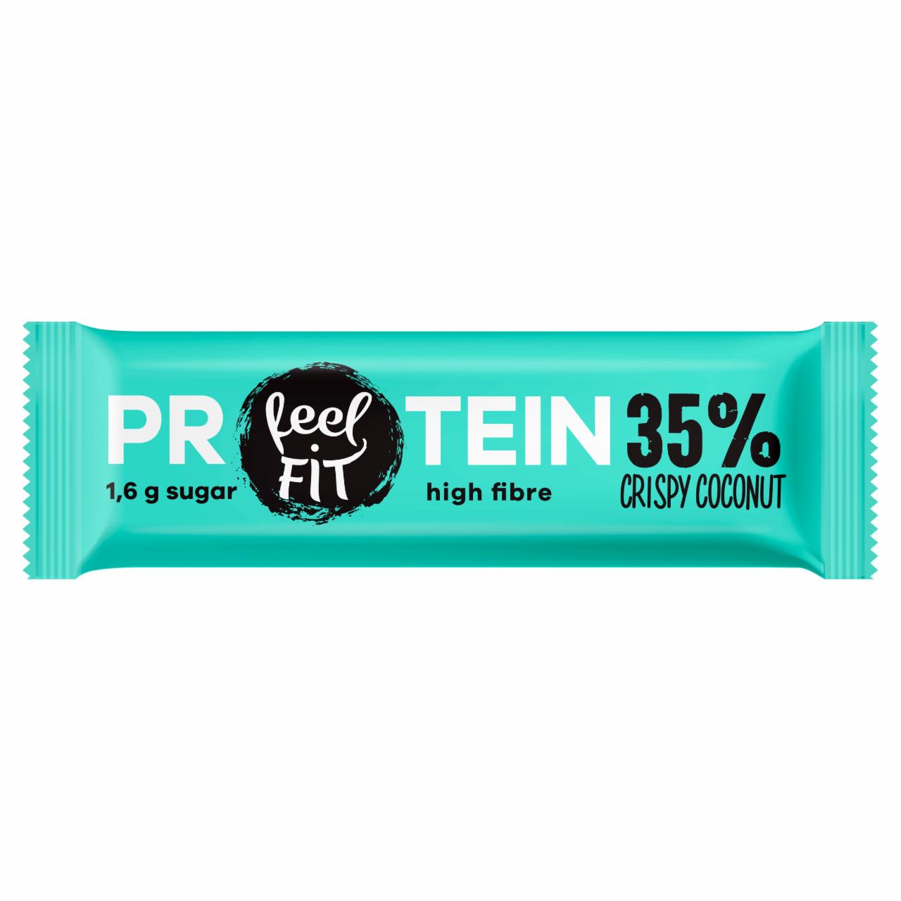 Zdjęcia - Feel Fit Protein 35% Baton proteinowy z kokosem w polewie kakaowej 40 g