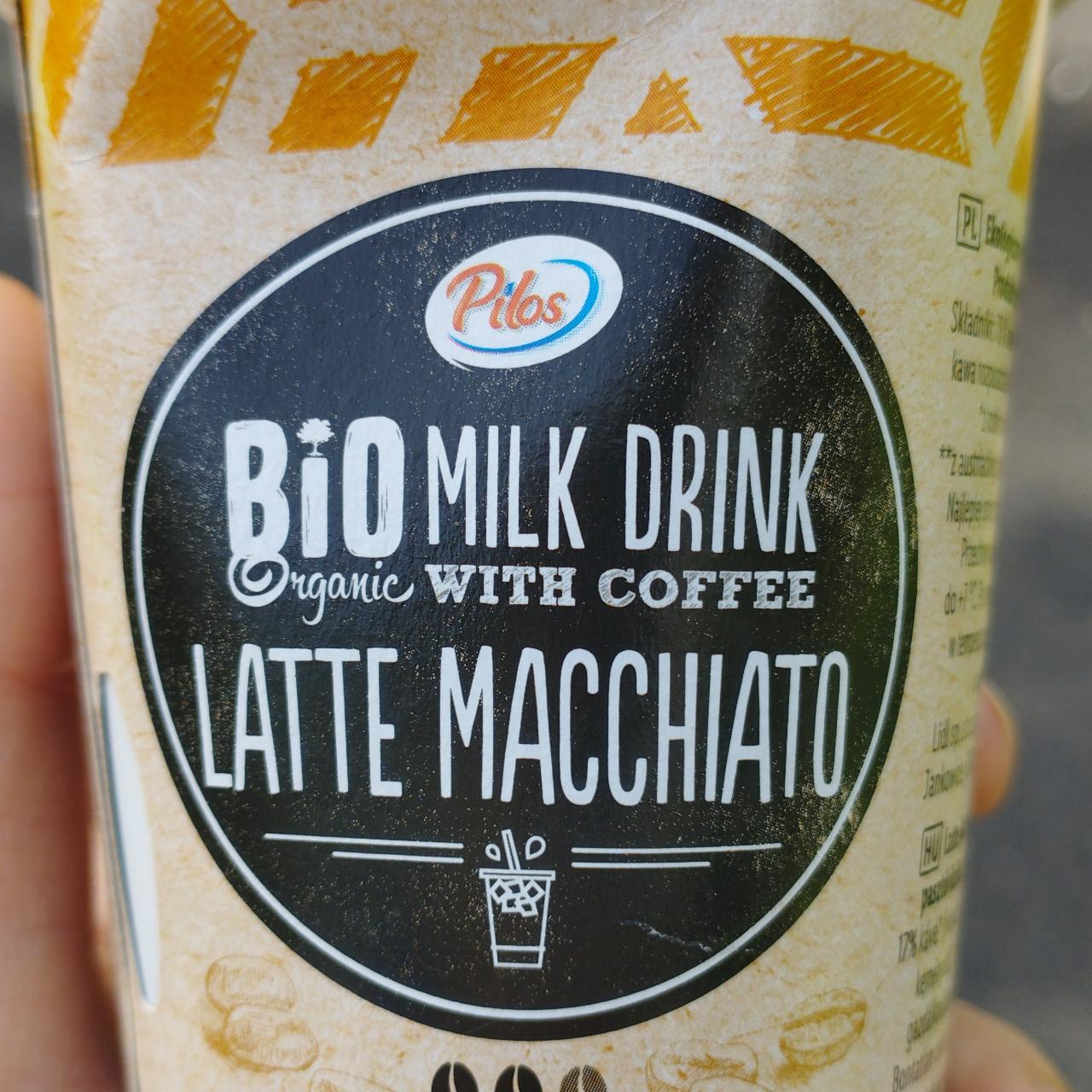 Zdjęcia - bio milk drink Latte Macchiato Pilos