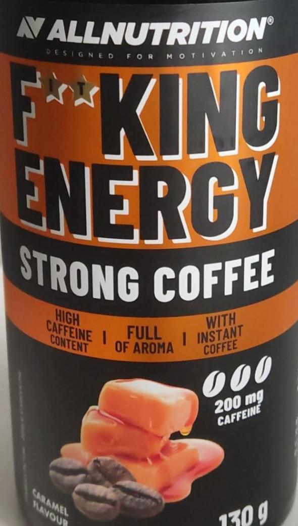 Zdjęcia - Fitking energy strong coffee caramel Allnutrition