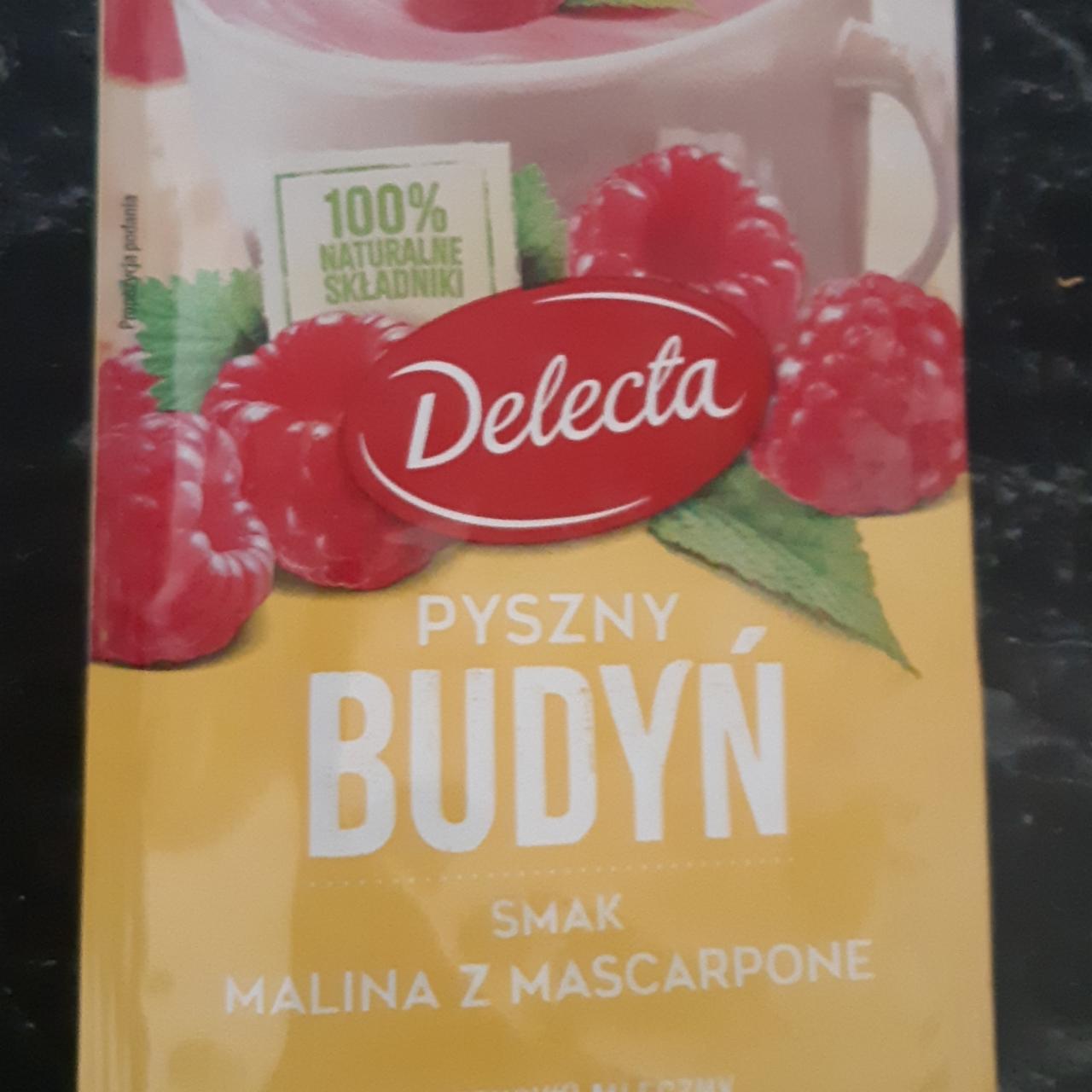 Zdjęcia - Pyszny Budyń smak malina z mascarpone Delecta