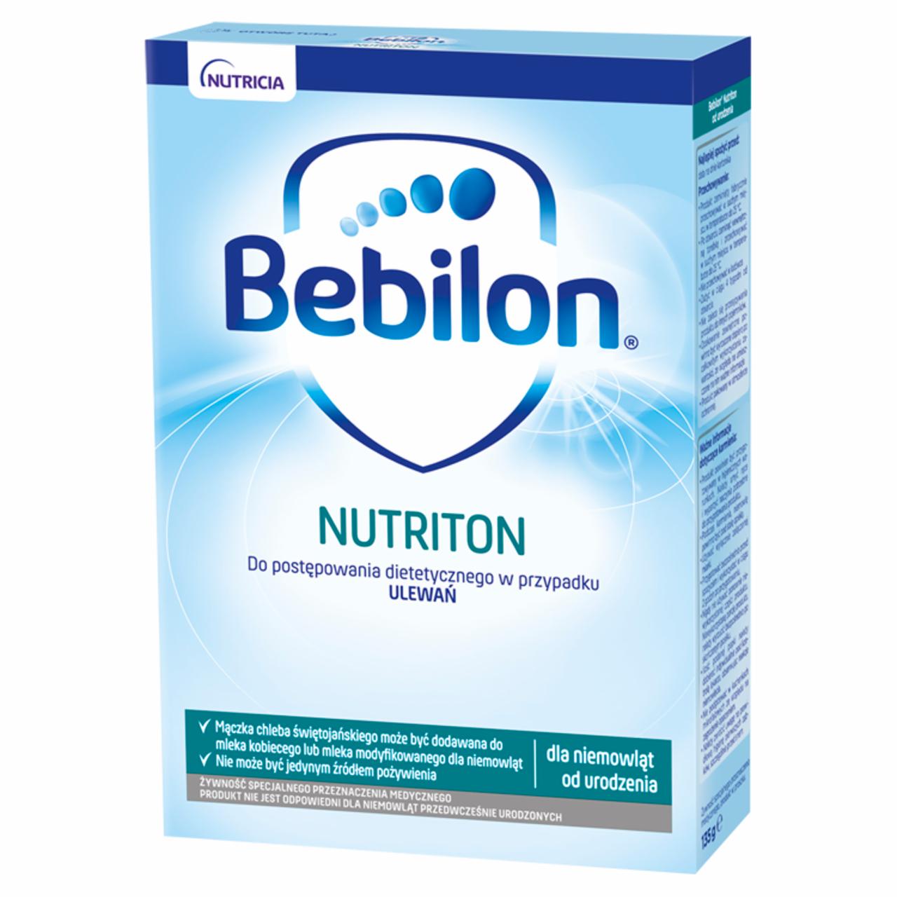 Zdjęcia - Bebilon Nutriton Żywność specjalnego przeznaczenia medycznego dla niemowląt od urodzenia 135 g