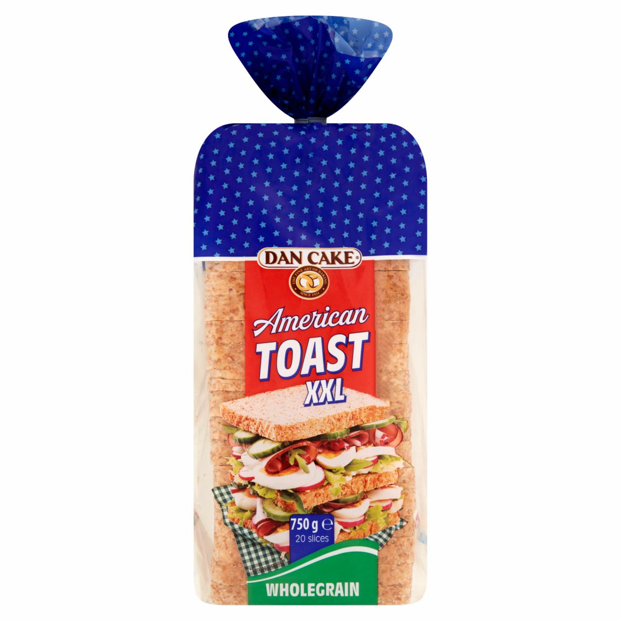 Zdjęcia - Chleb pszenny pełnoziarnisty 750 g American Toast XXL Dan Cake