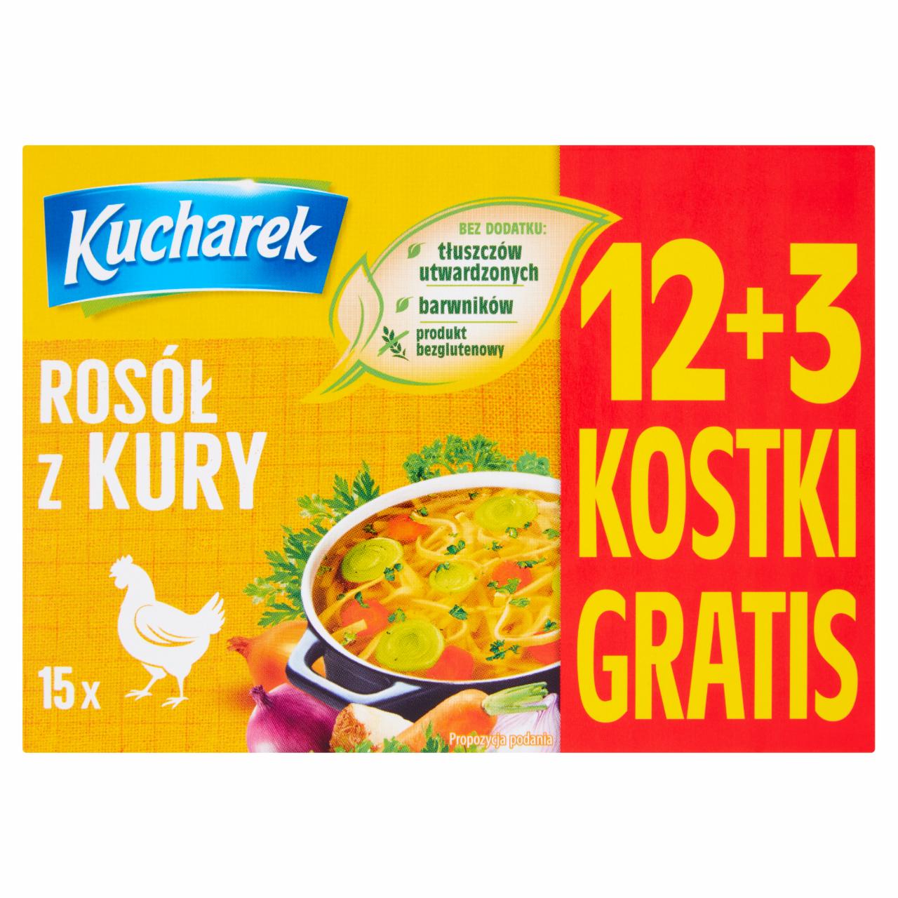 Zdjęcia - Kucharek Rosół z kury 150 g (15 x 10 g)