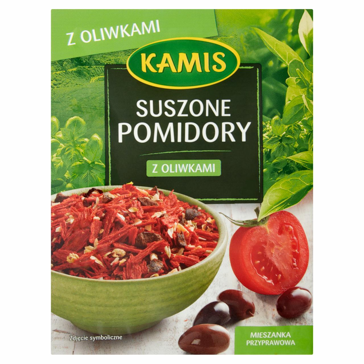 Zdjęcia - Kamis Suszone pomidory z oliwkami Mieszanka przyprawowa 15 g