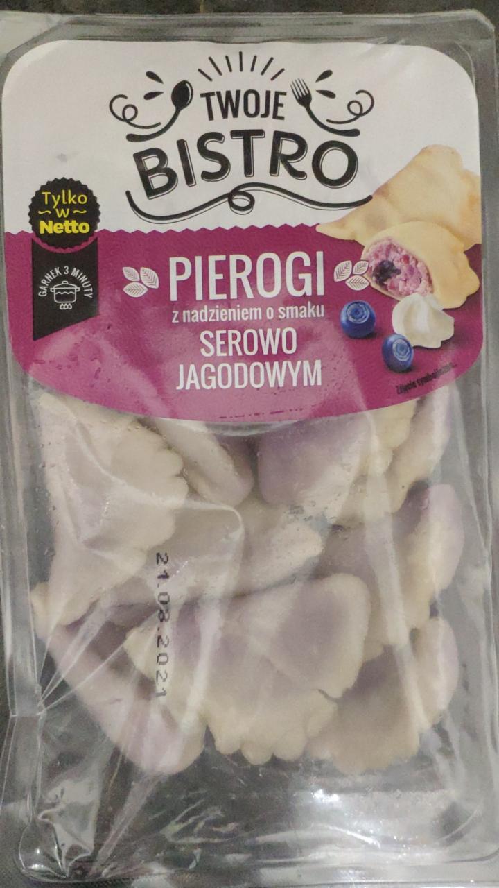 Zdjęcia - Pierogi z nadzieniem serowo jagodowym Twoje Bistro