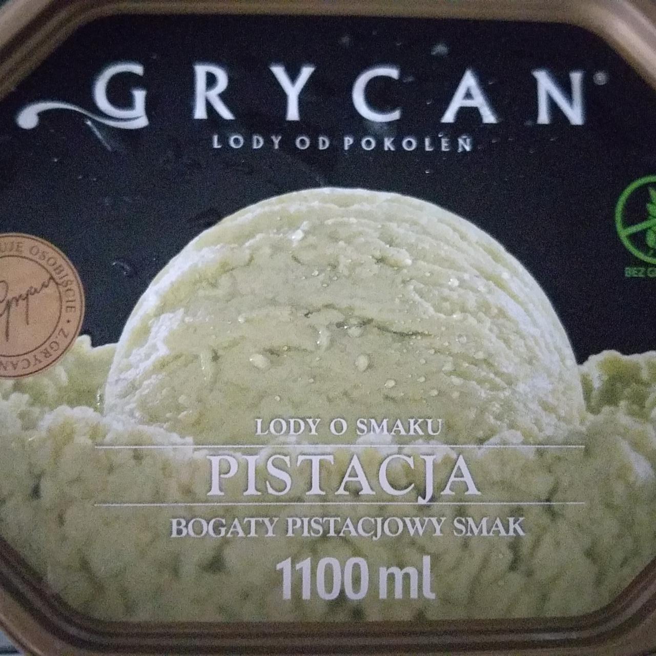 Zdjęcia - Lody o smaku pistacjowym Grycan