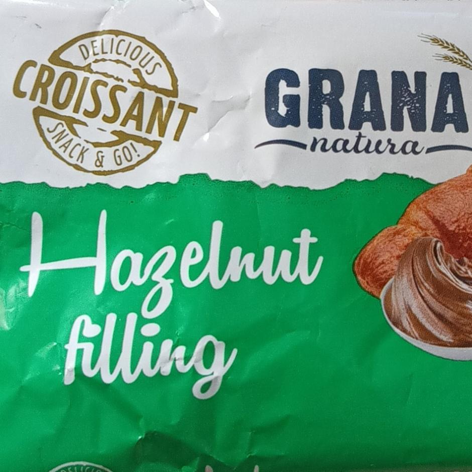 Zdjęcia - Croissant Hazelnut filling Grana natura