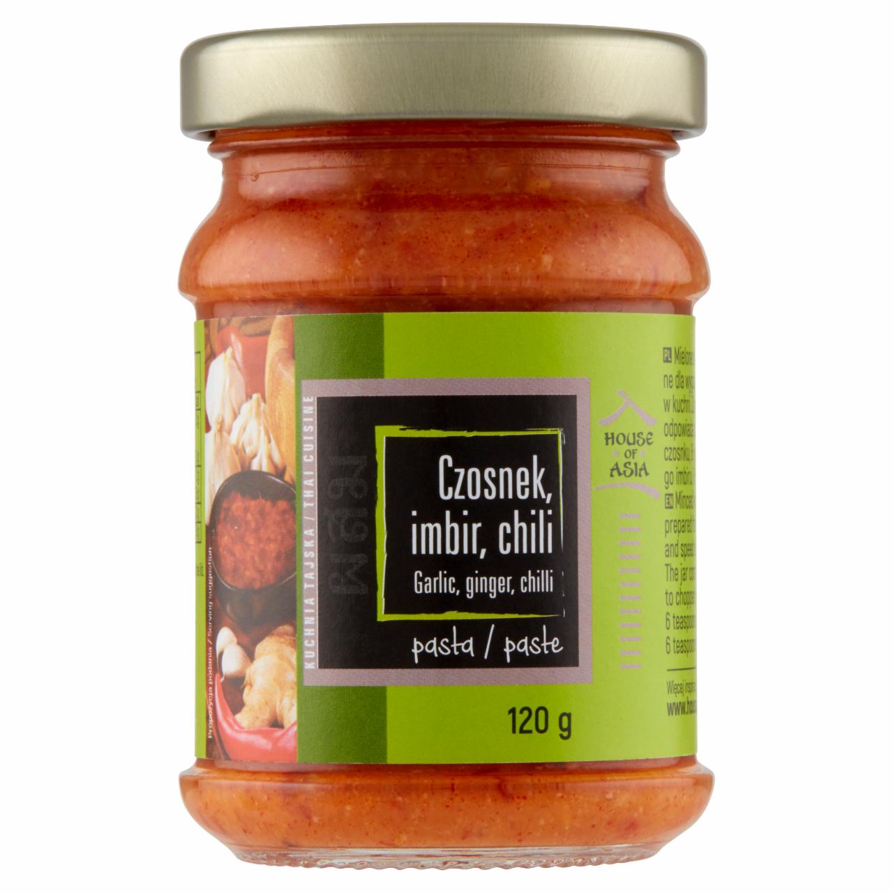 Zdjęcia - Czosnek imbir chili pasta House of Asia