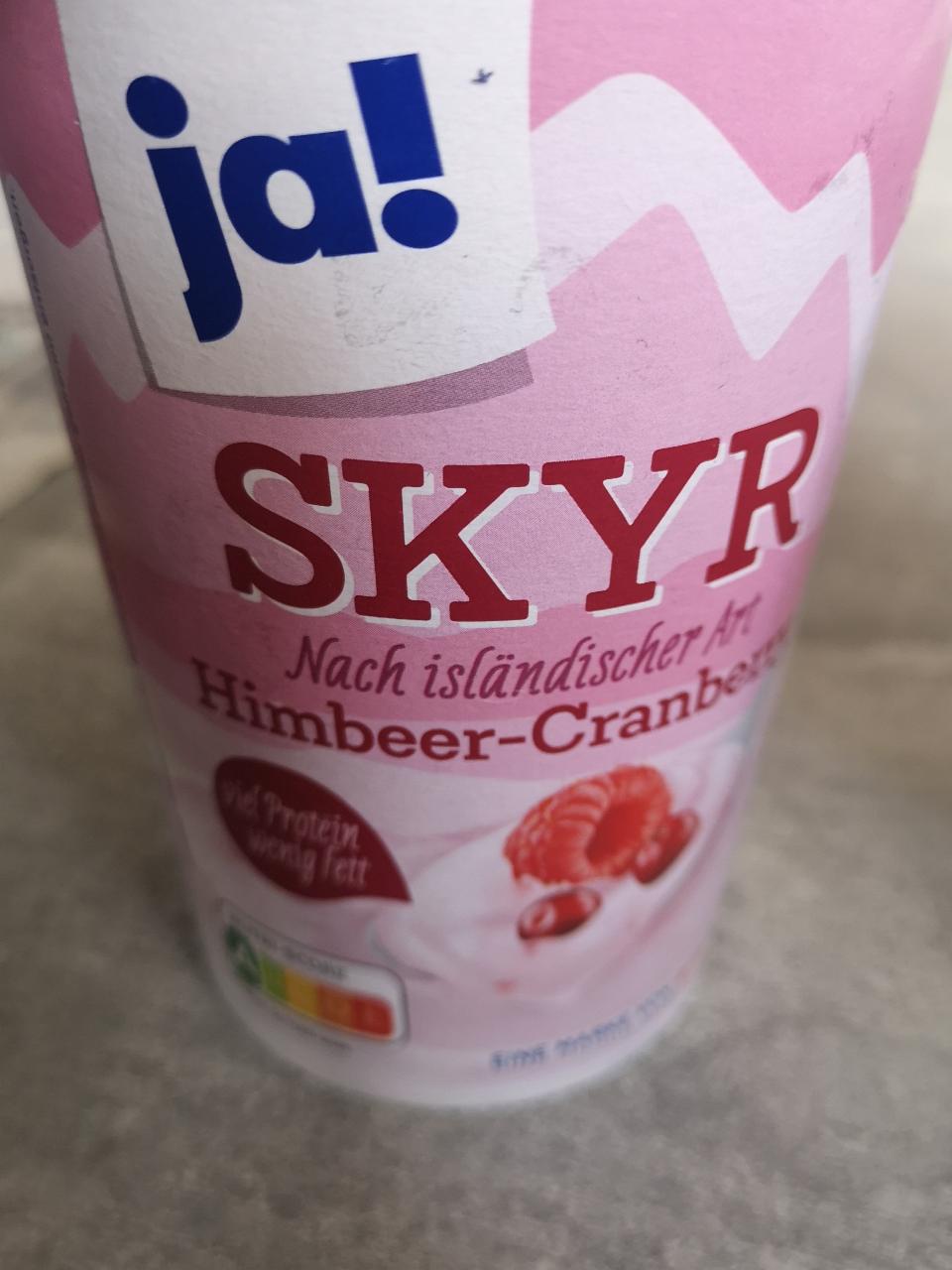 Zdjęcia - Skyr malinowy ja!