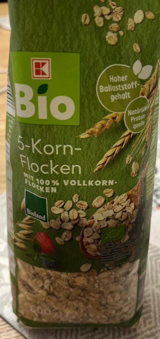 Zdjęcia - 5-Korn Flocken K-Bio