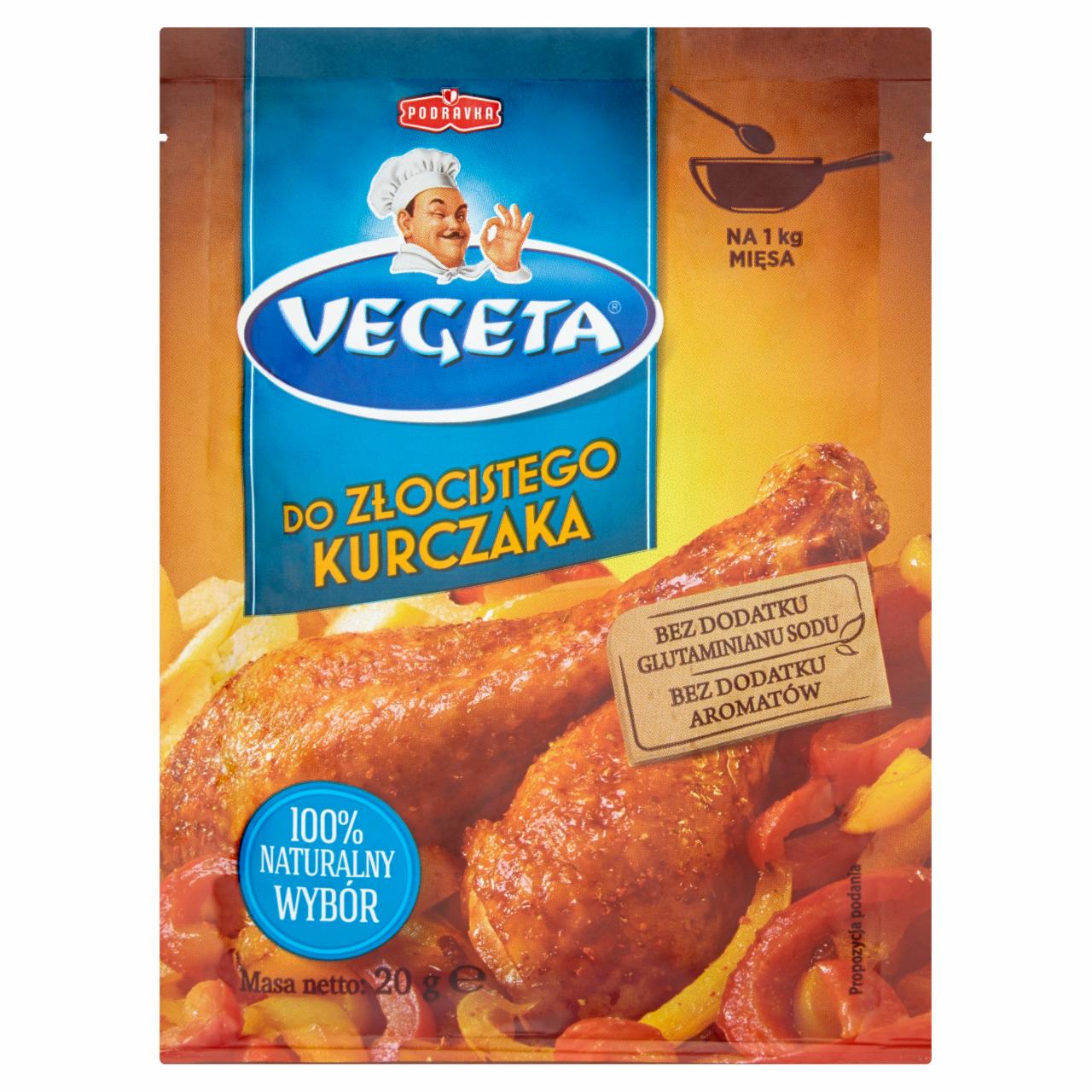 Zdjęcia - Vegeta Do złocistego kurczaka Przyprawa 20 g