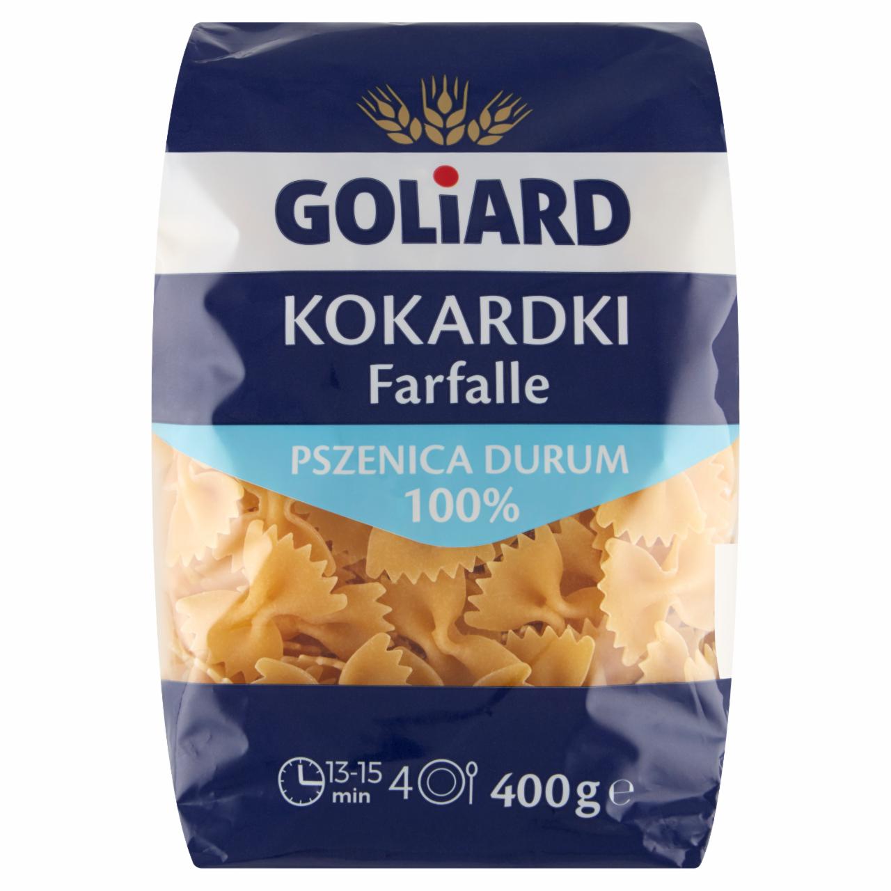 Zdjęcia - Goliard Makaron kokardki 400 g