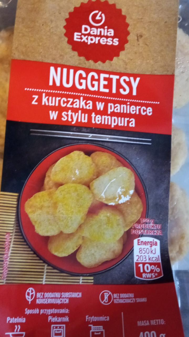 Zdjęcia - Nuggetsy z kurczaka w panierce w stylu tempura Dania Express