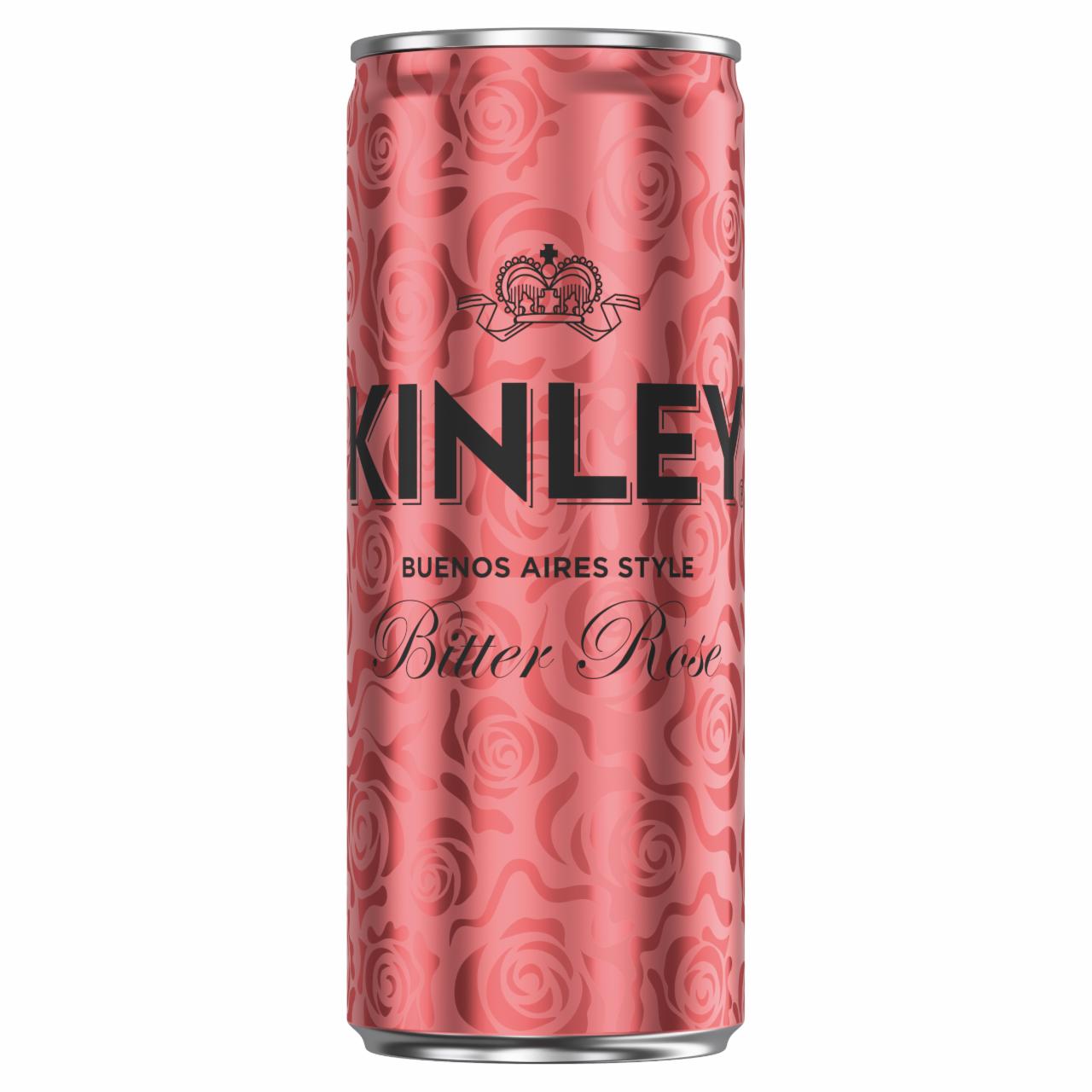 Zdjęcia - Kinley Bitter Rose Napój gazowany 250 ml