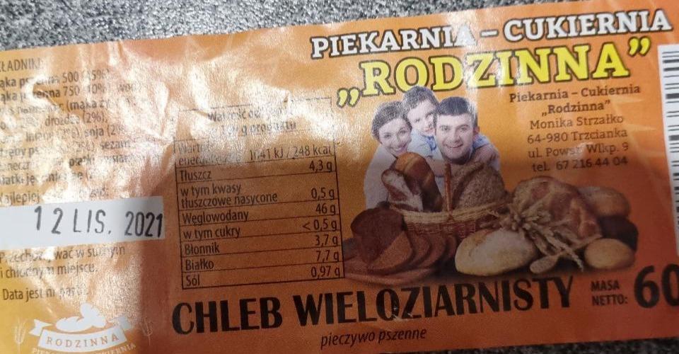 Zdjęcia - Piekarnia cukiernia Rodzinna chleb wieloziarnisty