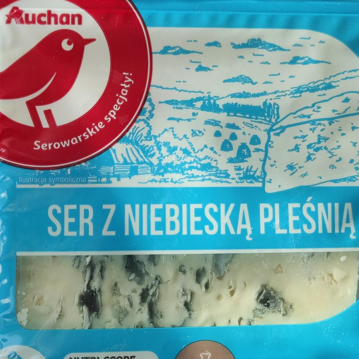 Zdjęcia - Ser z niebieską pleśnią auchan