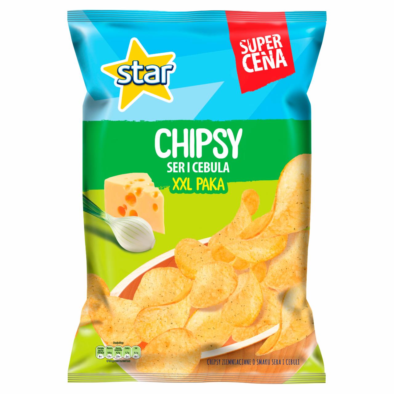 Zdjęcia - Star Chipsy ser i cebula 250 g