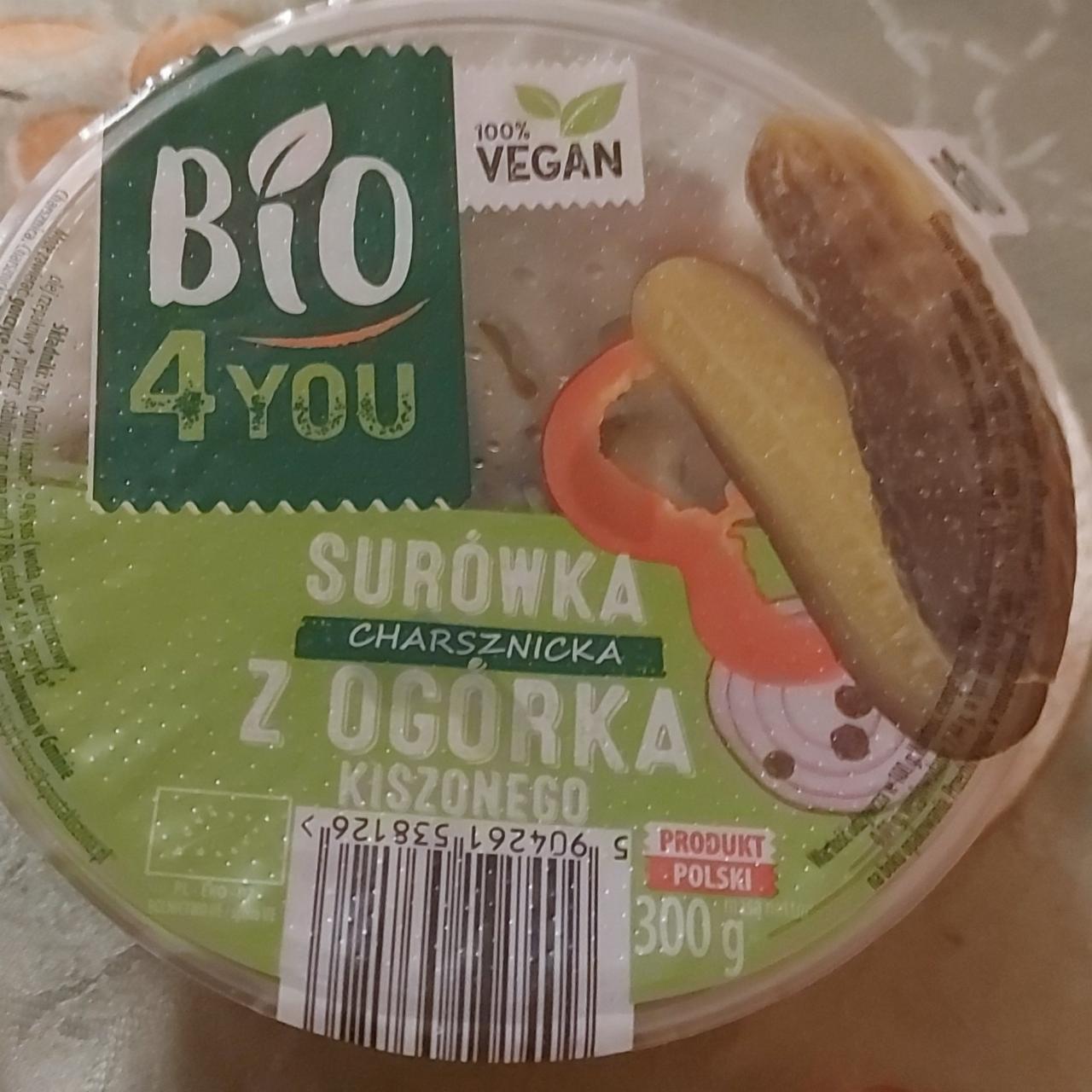 Zdjęcia - surówka z ogórka kiszonego bio 4 you