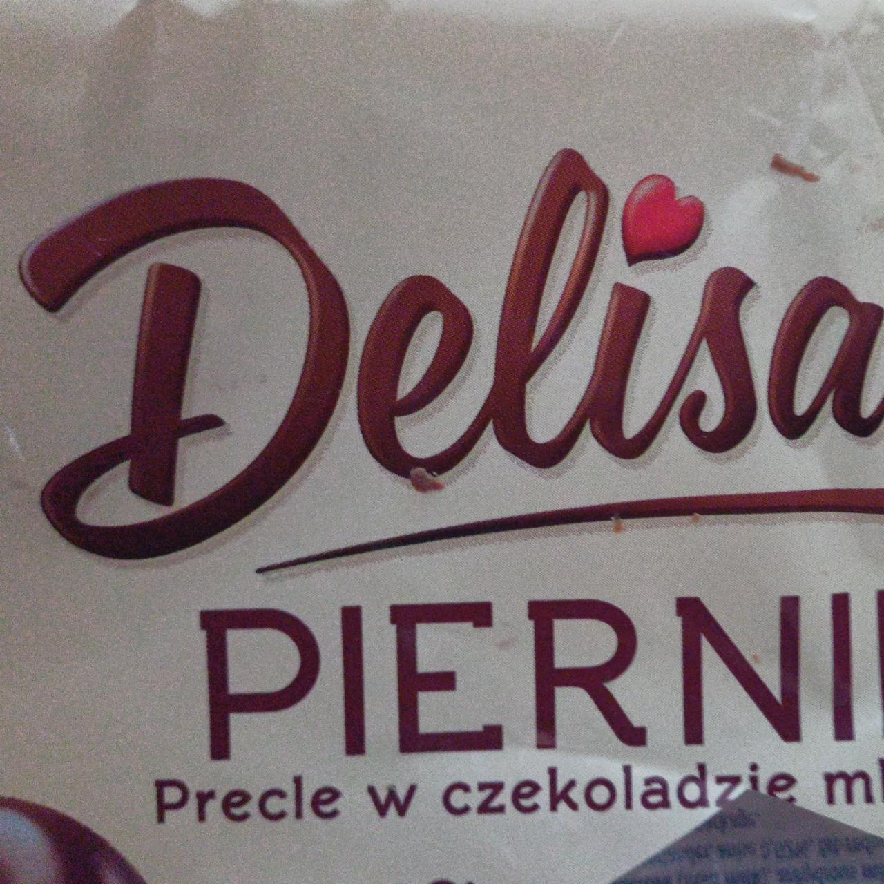 Zdjęcia - Delisia piernik precel w czekoladzie mlecznej