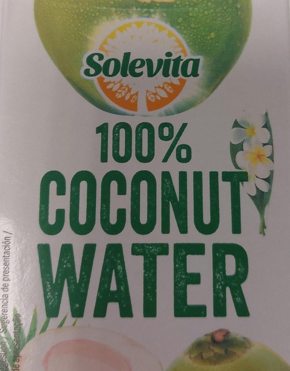 Zdjęcia - Coconut water 100% solevita