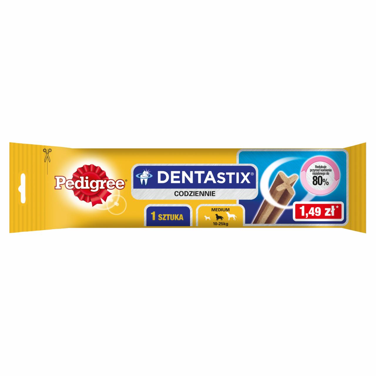 Zdjęcia - Pedigree DentaStix Medium Karma uzupełniająca 25 g