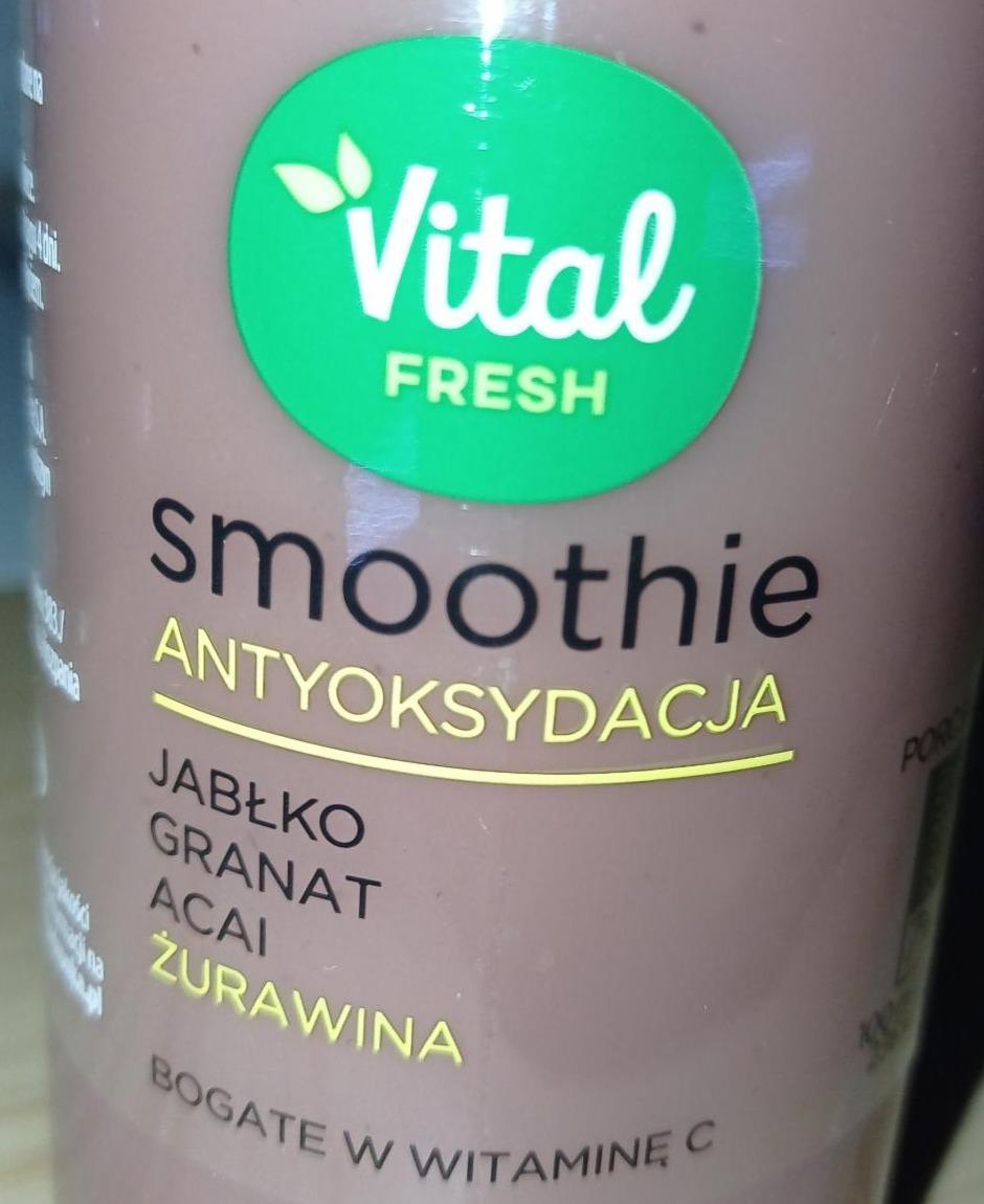 Zdjęcia - Smoothie antyoksydacja jabłko granat acai żurawina vital fresh