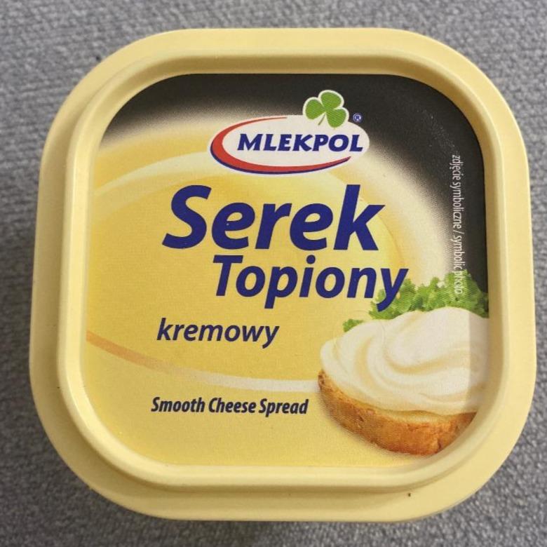 Zdjęcia - Serek topiony kremowy 100 g Mlekpol