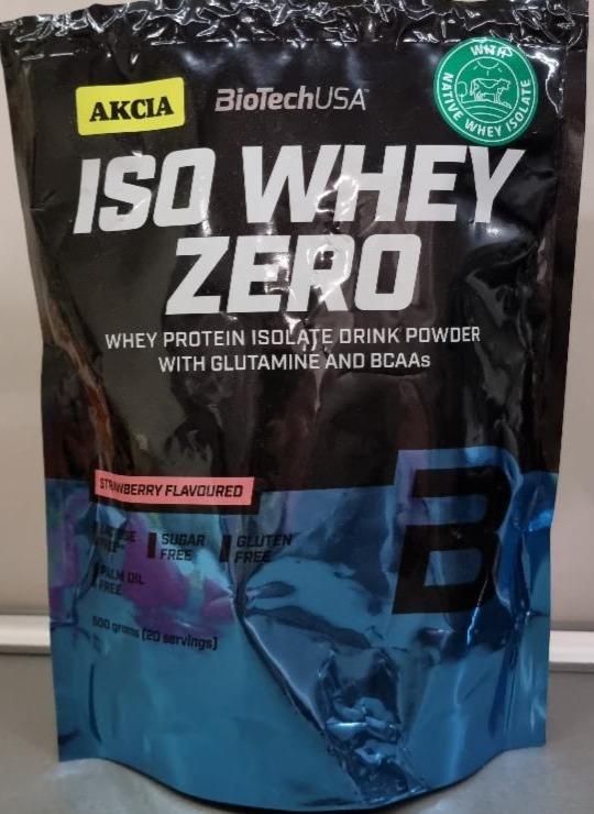 Zdjęcia - Iso whey zero strawberry