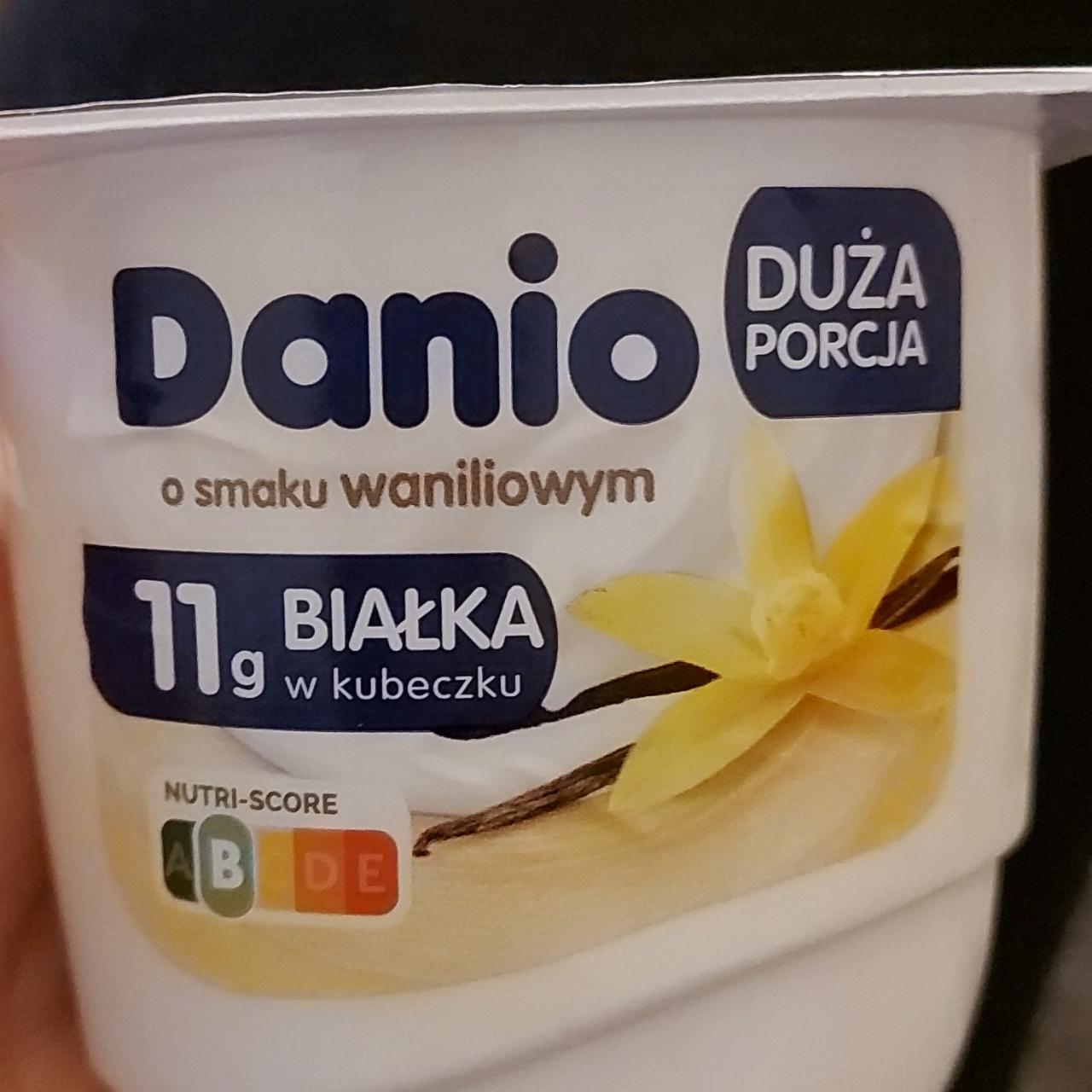 Zdjęcia - Danio Serek homogenizowany o smaku waniliowym Danone