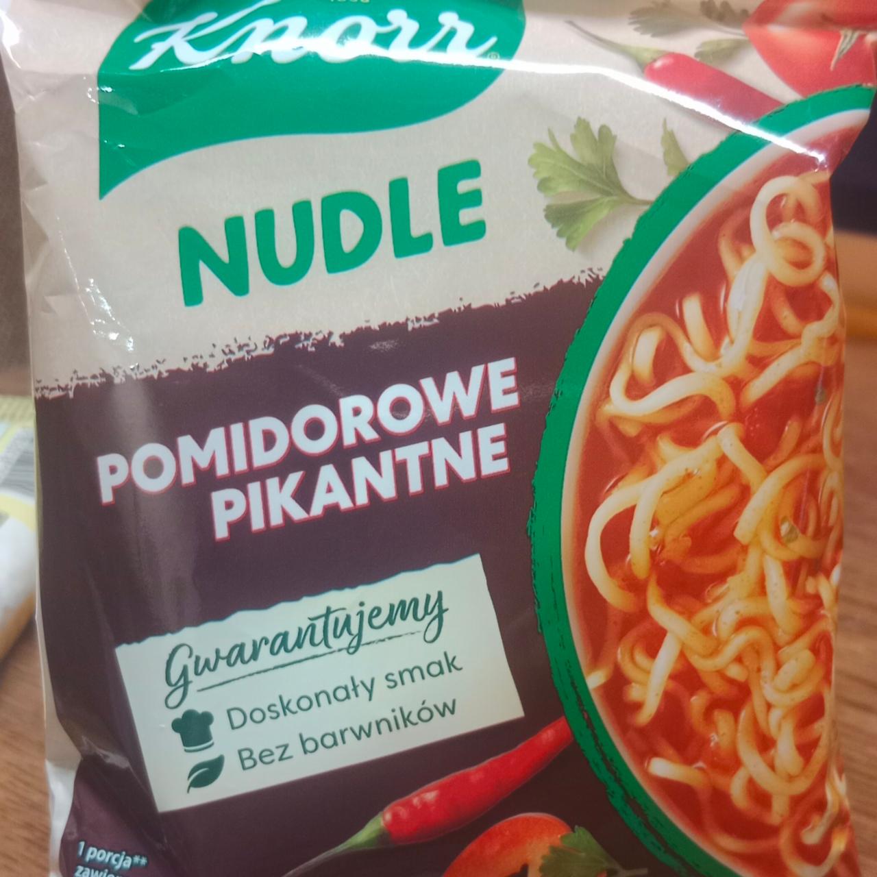 Zdjęcia - Nudle Pomidorowe pikantne Knorr
