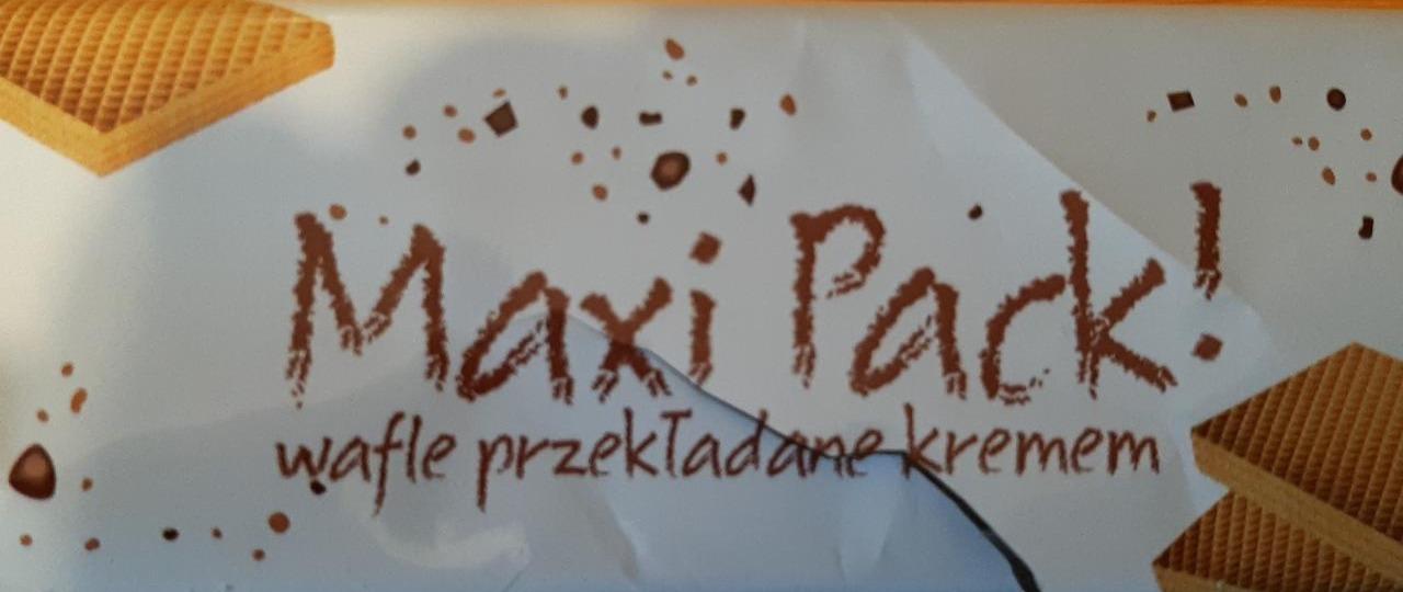 Zdjęcia - Maxi Pack wafle przekładane kremem Społem