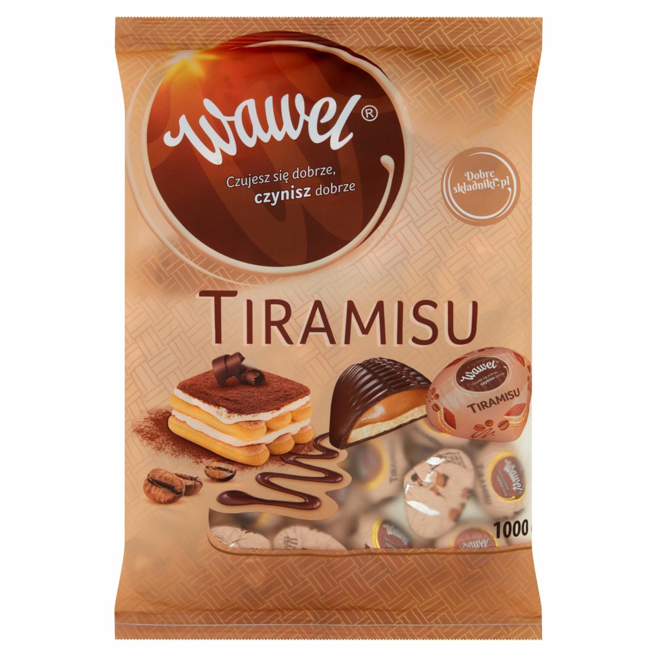 Zdjęcia - Wawel Tiramisu Czekoladki nadziewane 1000 g