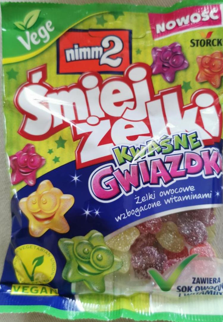 Zdjęcia - śmiej żelki kwaśne gwiazdki nimm2