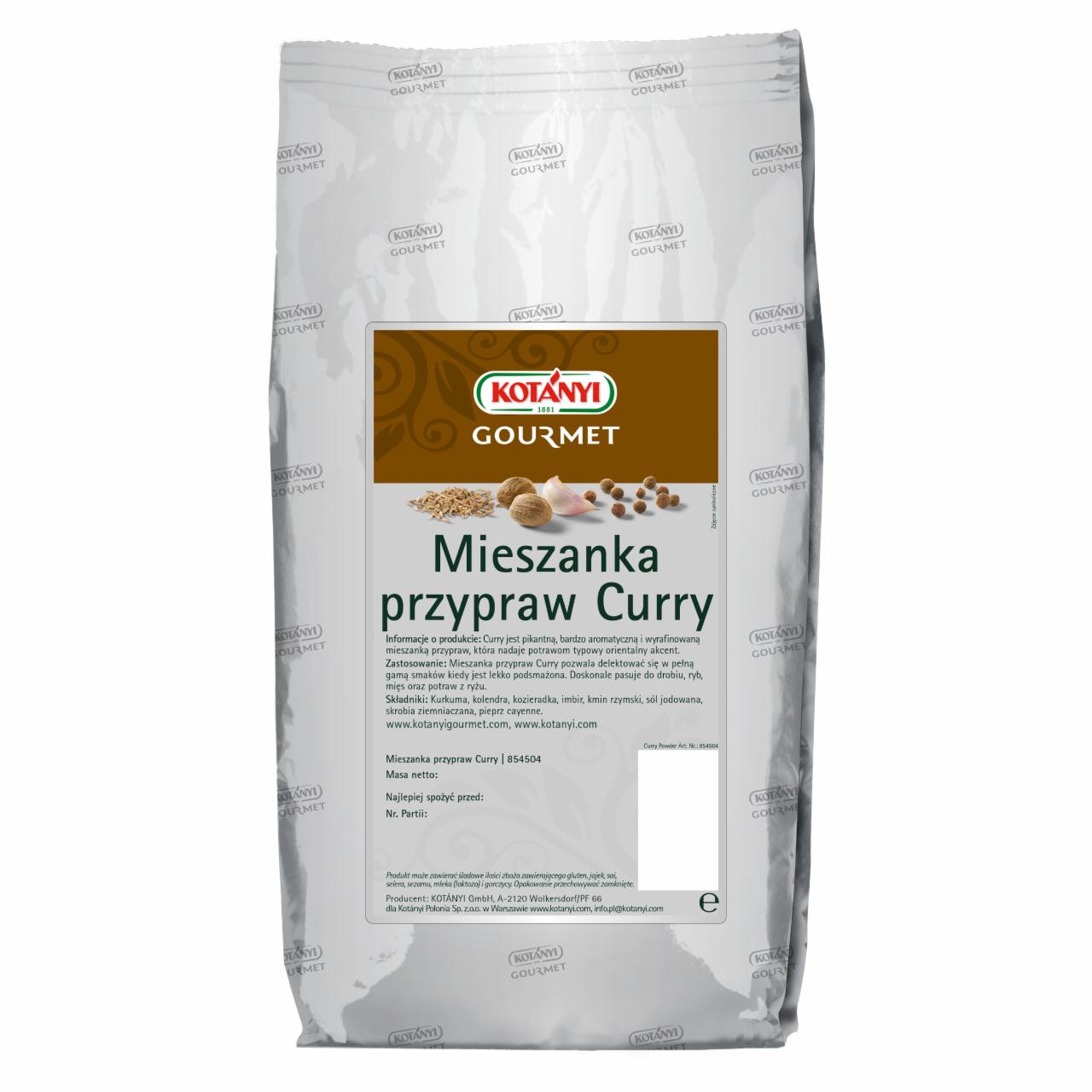 Zdjęcia - Kotányi Gourmet Mieszanka przypraw curry 1000 g